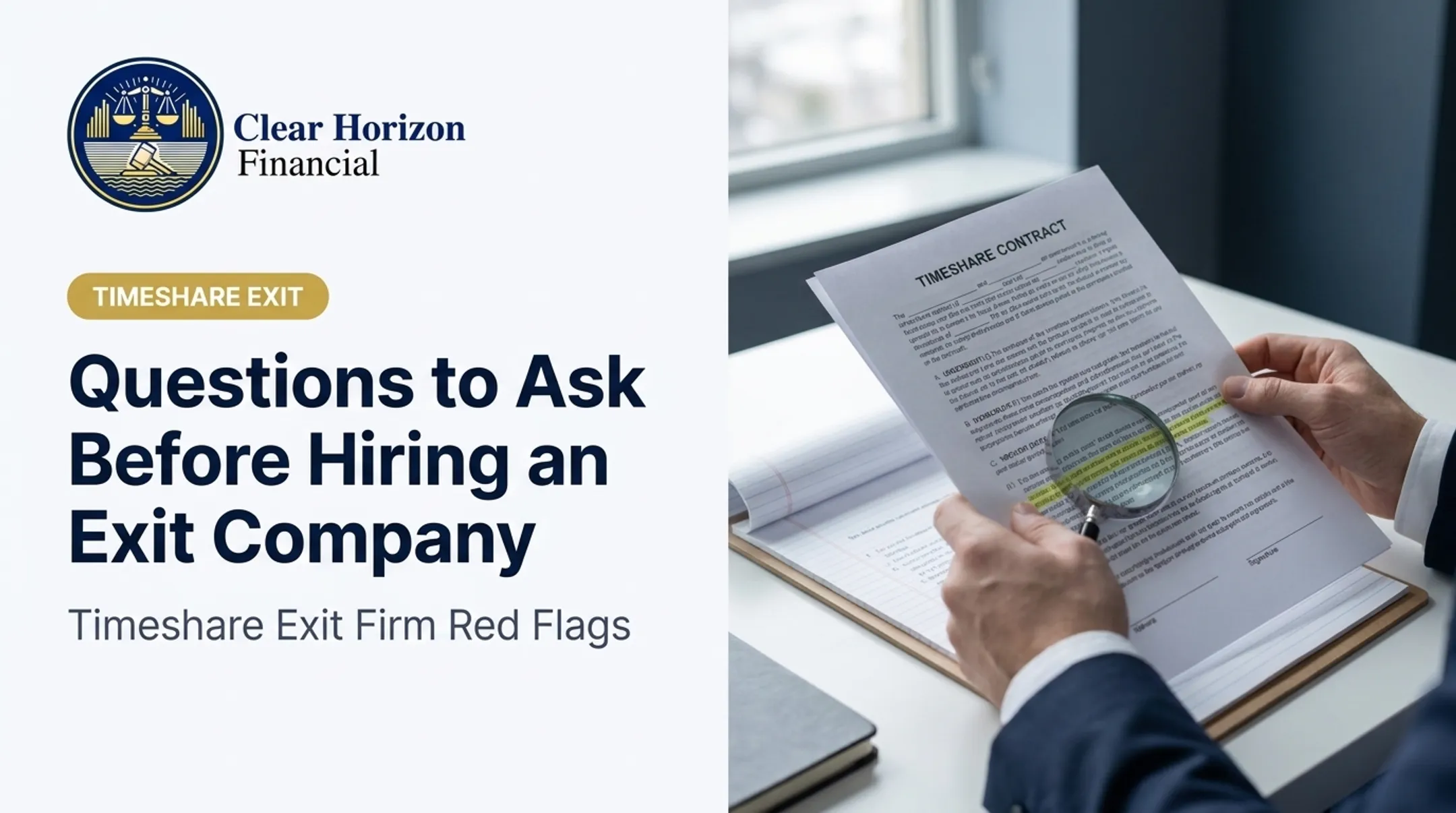Questions to Ask Before Hiring an Exit Company