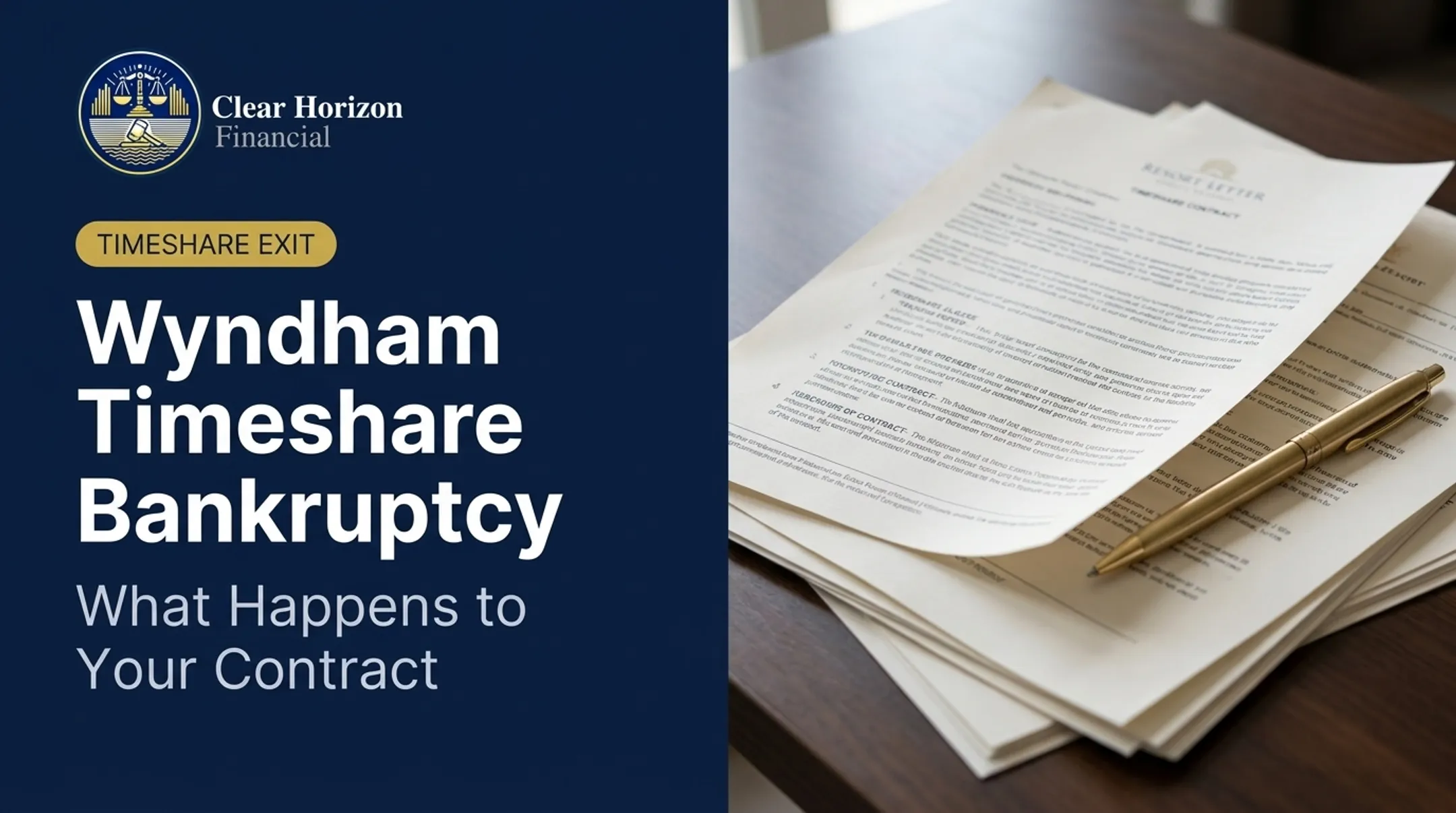 Wyndham Timeshare Bankruptcy: What Happens to Your Contract