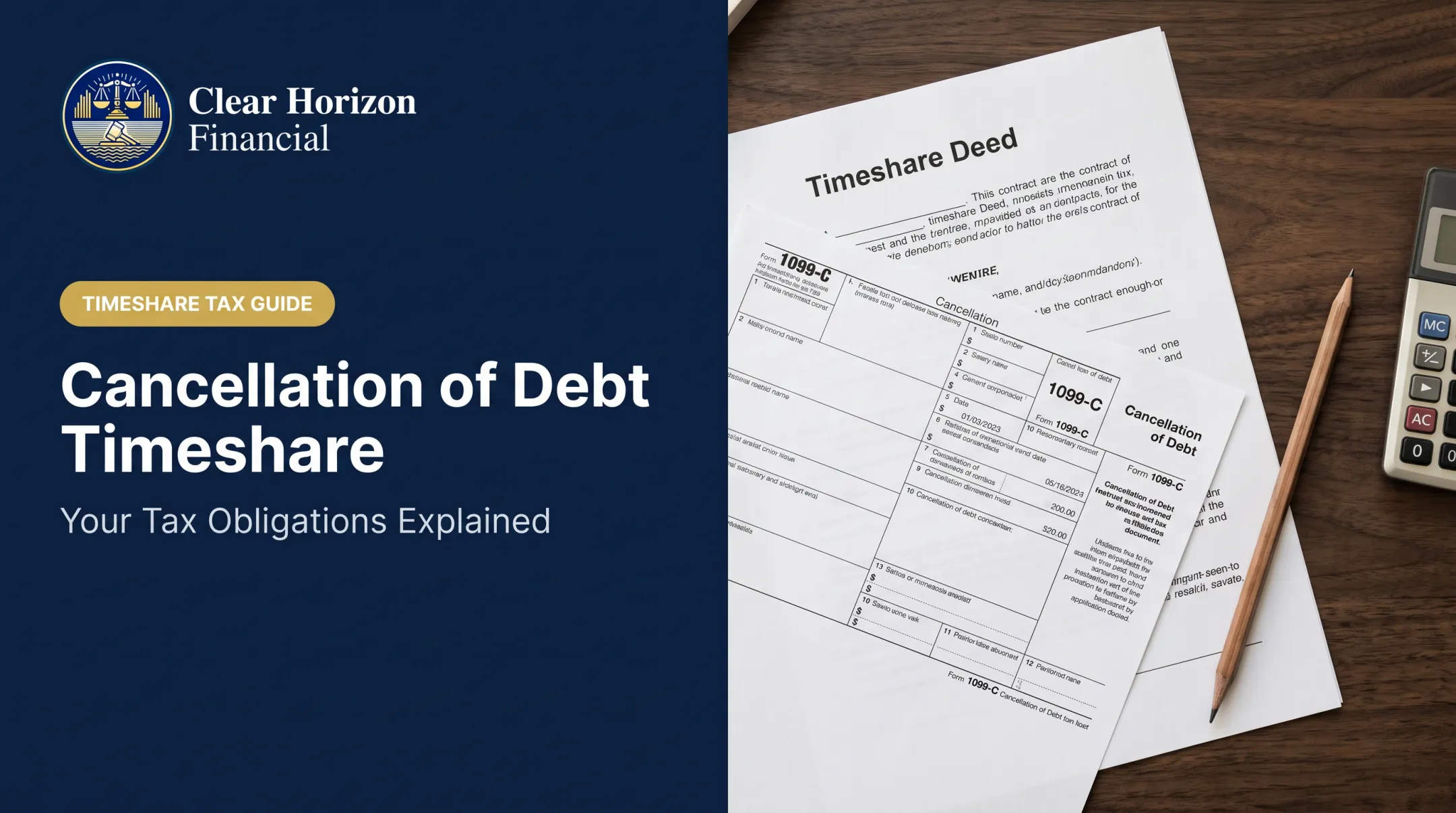 Cancellation of Debt Timeshare: Your Tax Obligations Explained