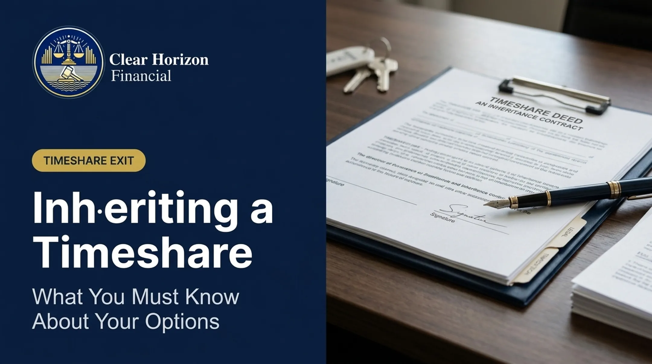 Inheriting a Timeshare: What You Must Know About Your Options