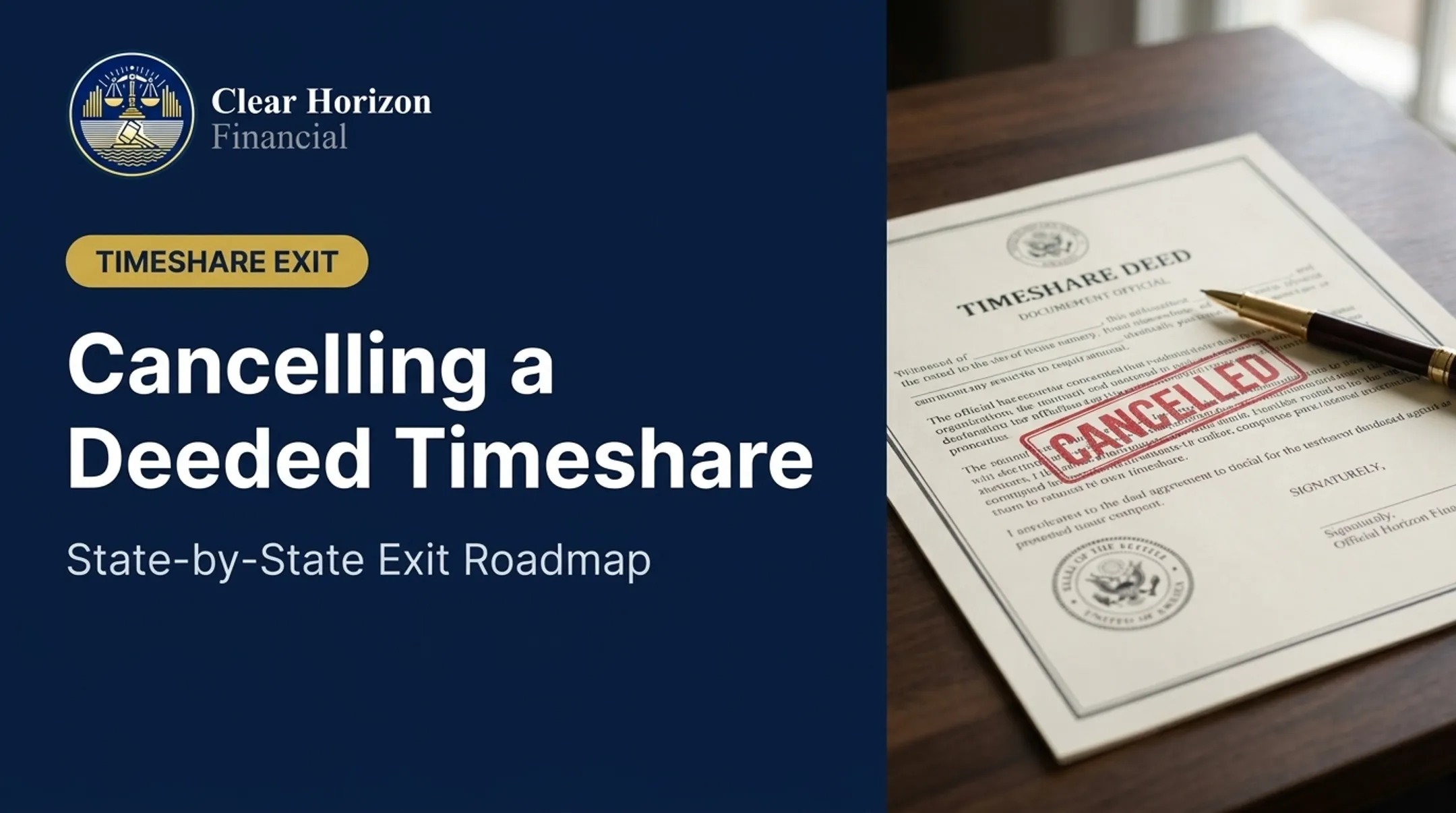 Cancelling a Deeded Timeshare