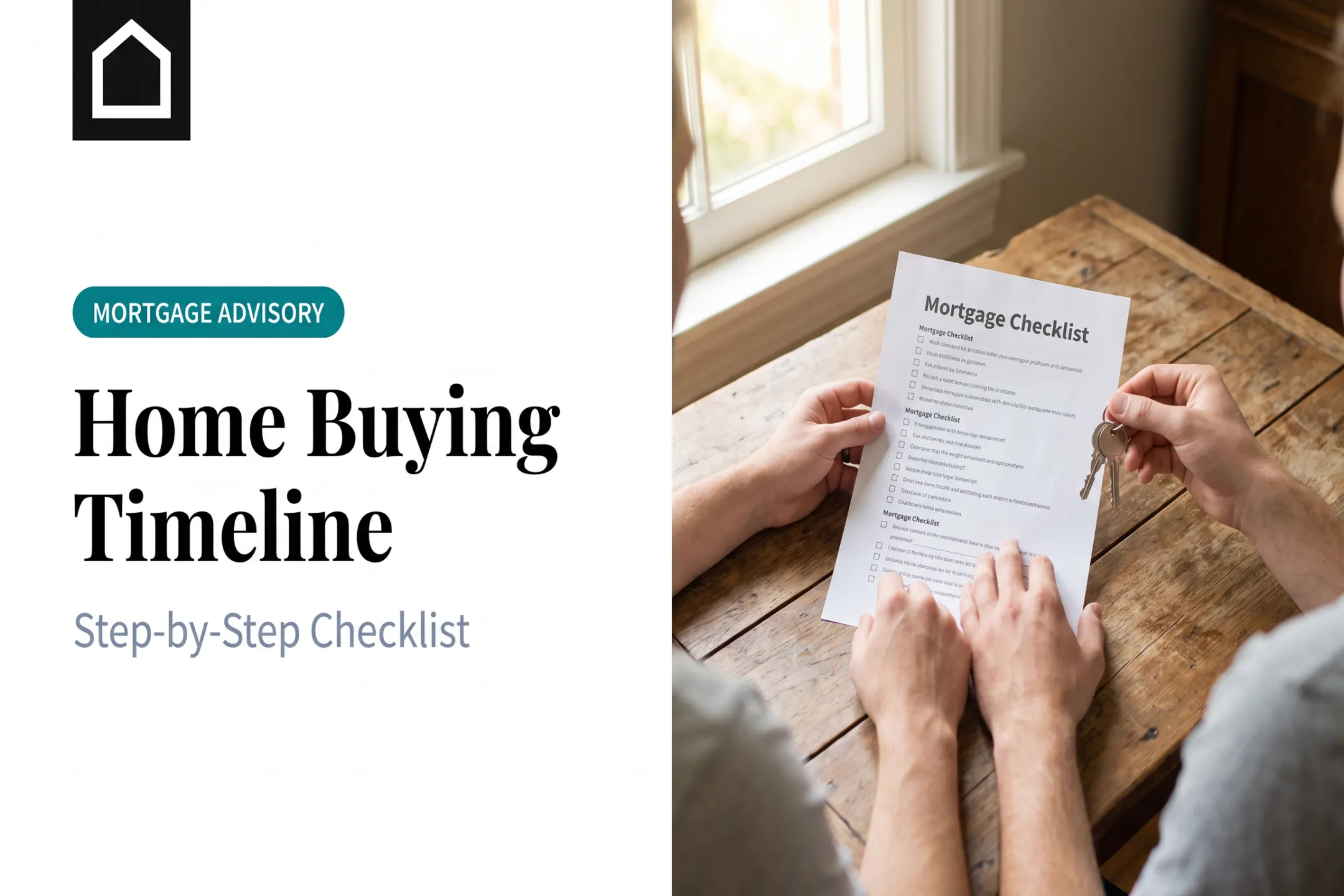 Home Buying Timeline: Step-by-Step Checklist