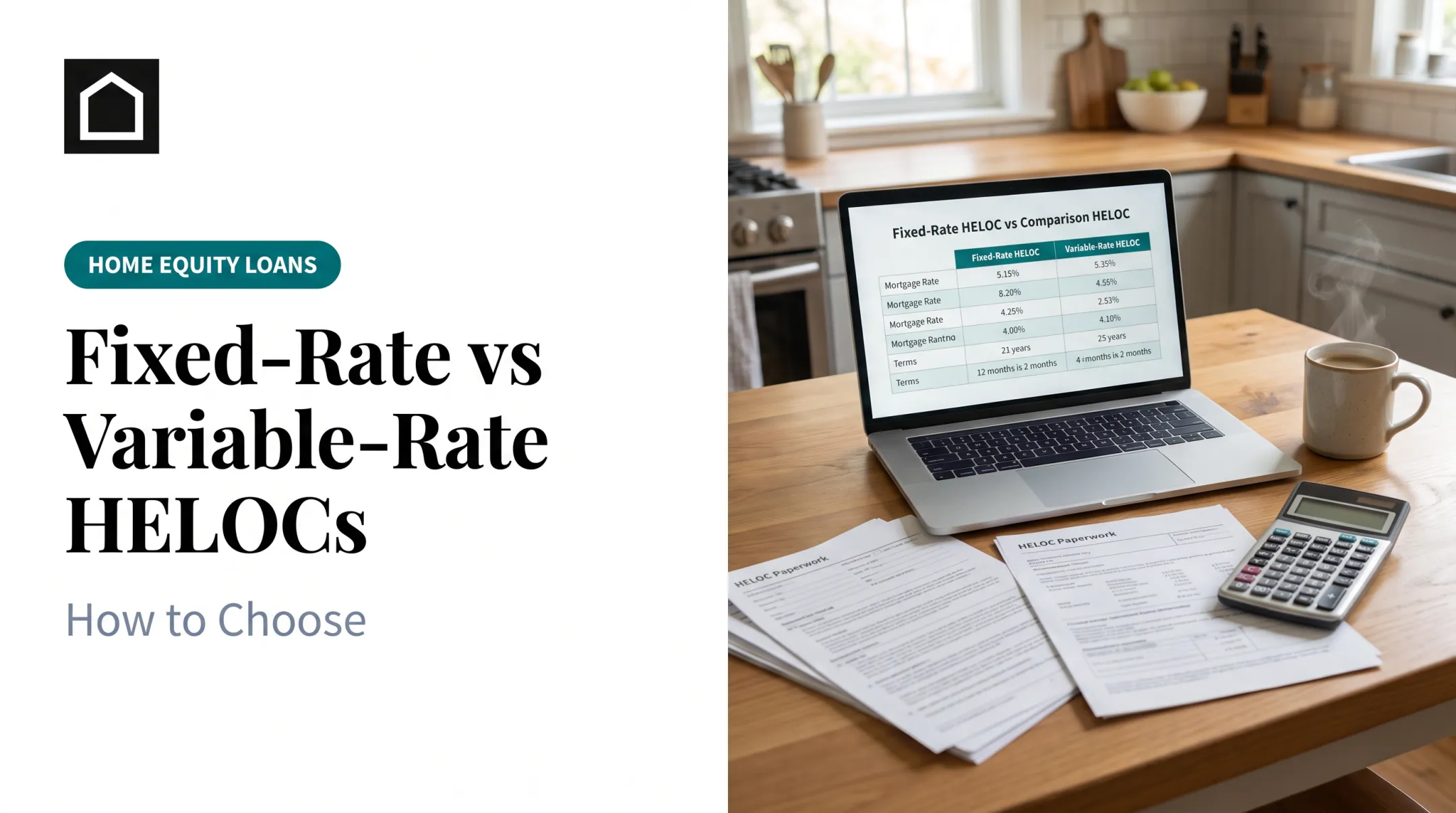 Fixed-Rate vs Variable-Rate HELOCs: How to Choose
