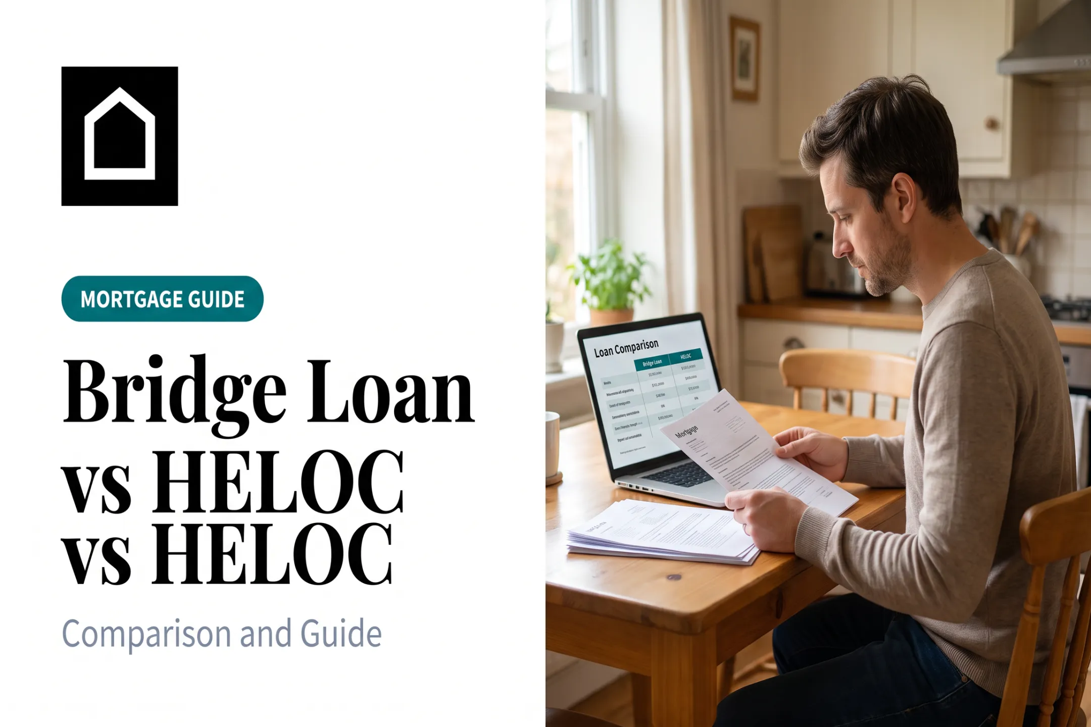 Bridge Loan vs HELOC: Comparison and Guide