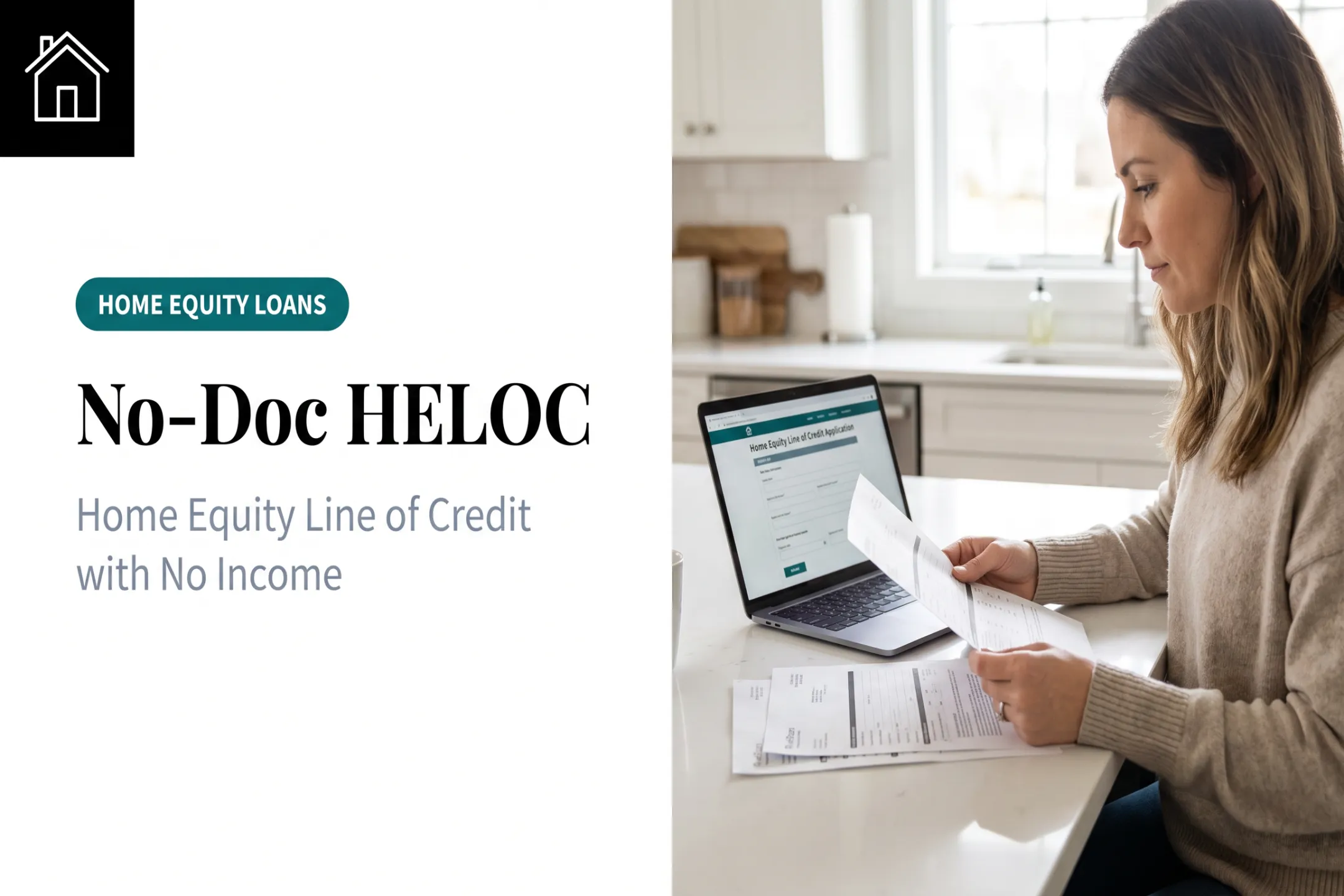 No-Doc HELOC: Home Equity Line of Credit with No Income