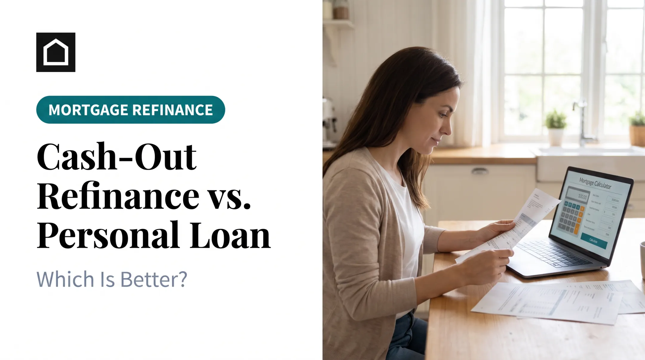 Cash-Out Refinance vs. Personal Loan: Which Is Better?
