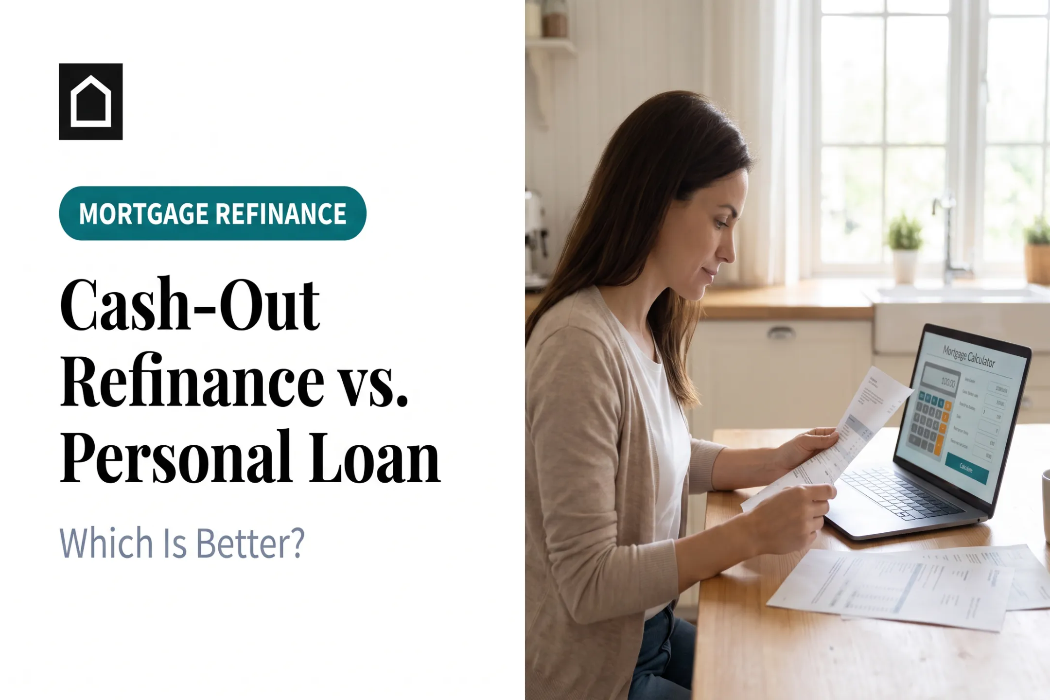 Cash-Out Refinance vs. Personal Loan: Which Is Better?