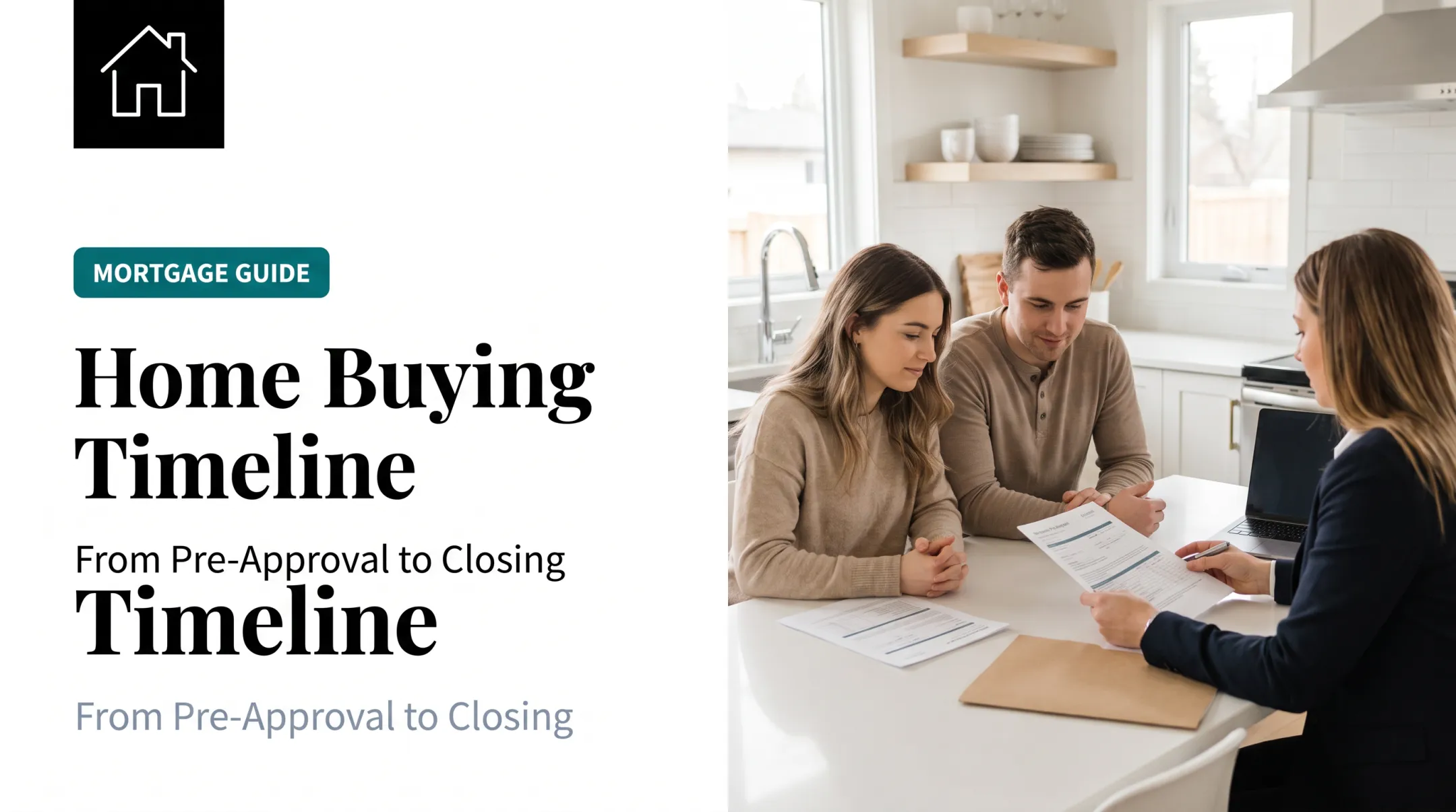 Home Buying Timeline: From Pre-Approval to Closing