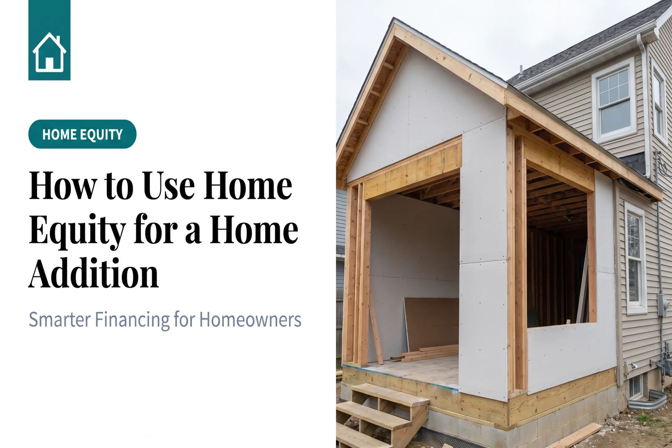 How to Use Home Equity for a Home Addition