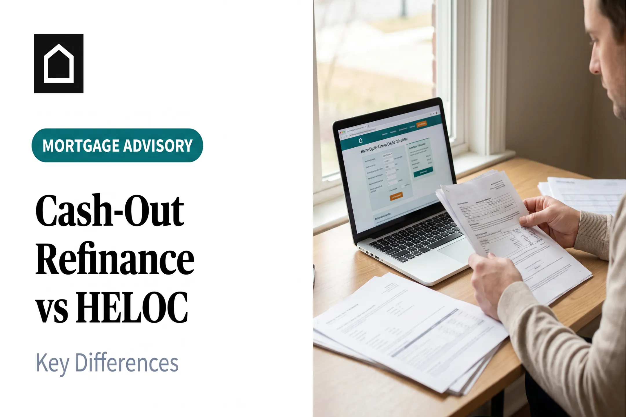 Cash-Out Refinance vs HELOC: Key Differences