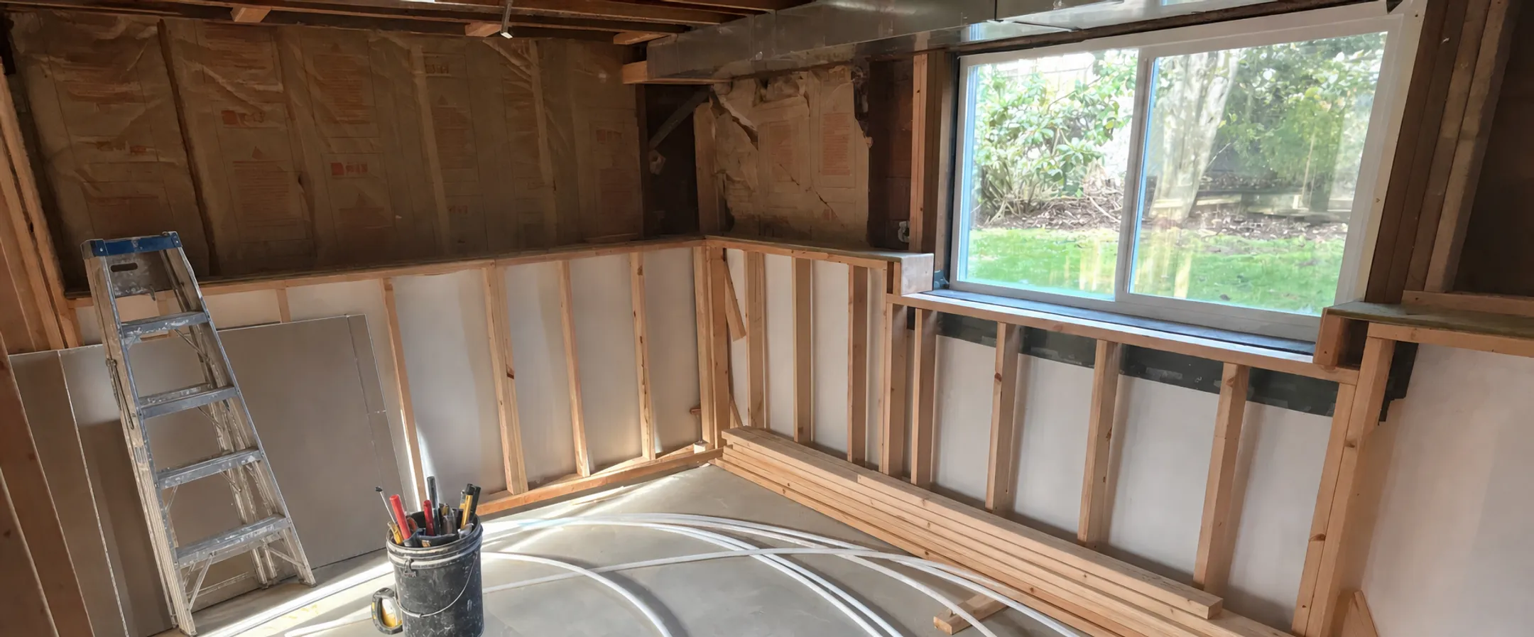 Fix-and-flip renovation property financed through private residential transition lending