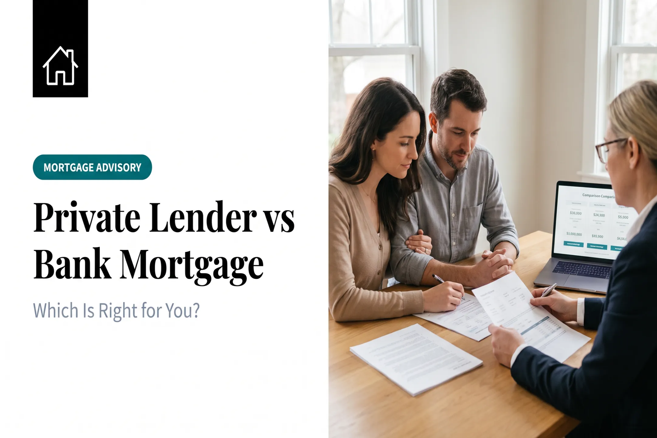 Private Lender vs Bank Mortgage: Which Is Right for You?