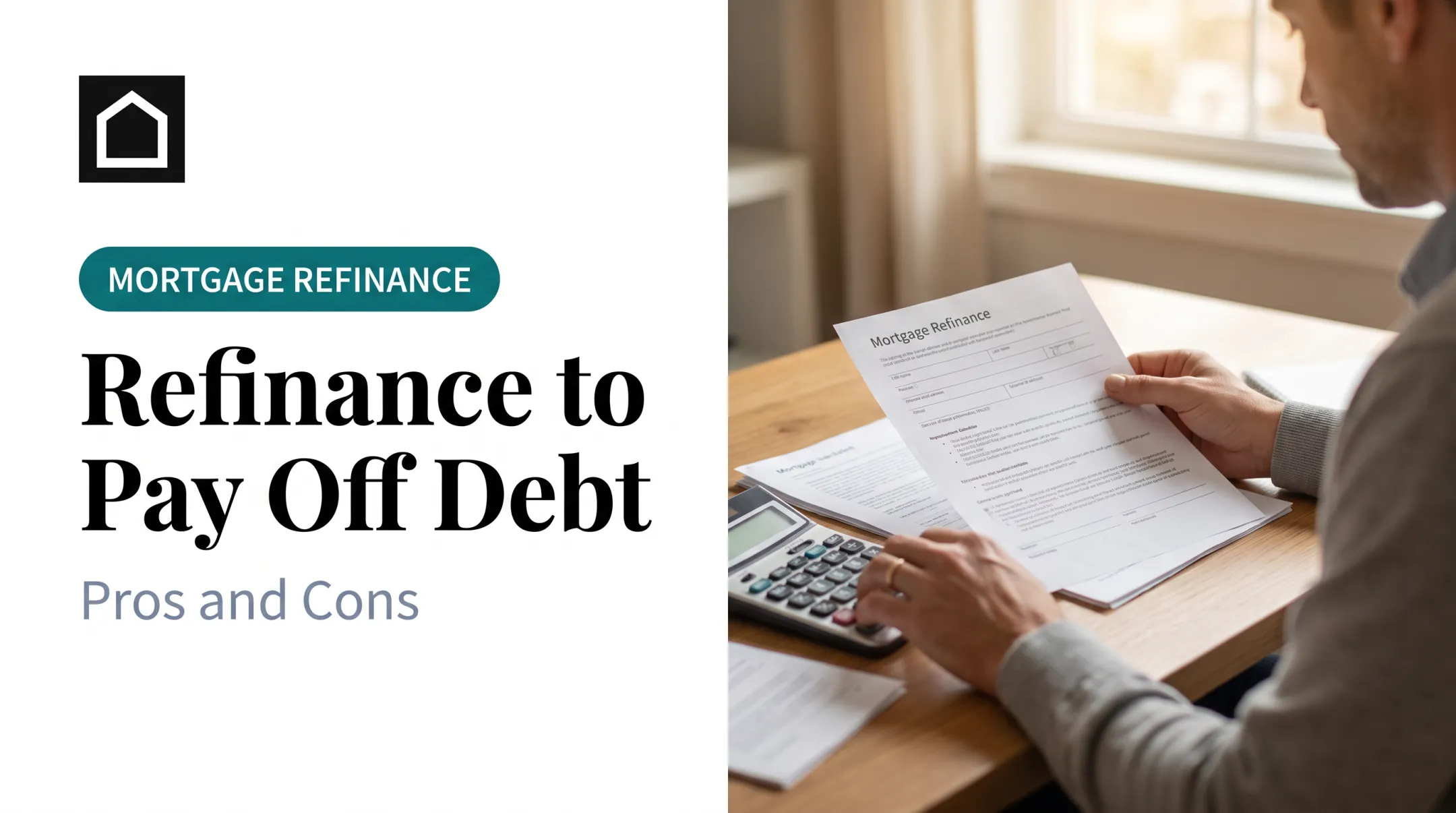 Refinance to Pay Off Debt: Pros and Cons