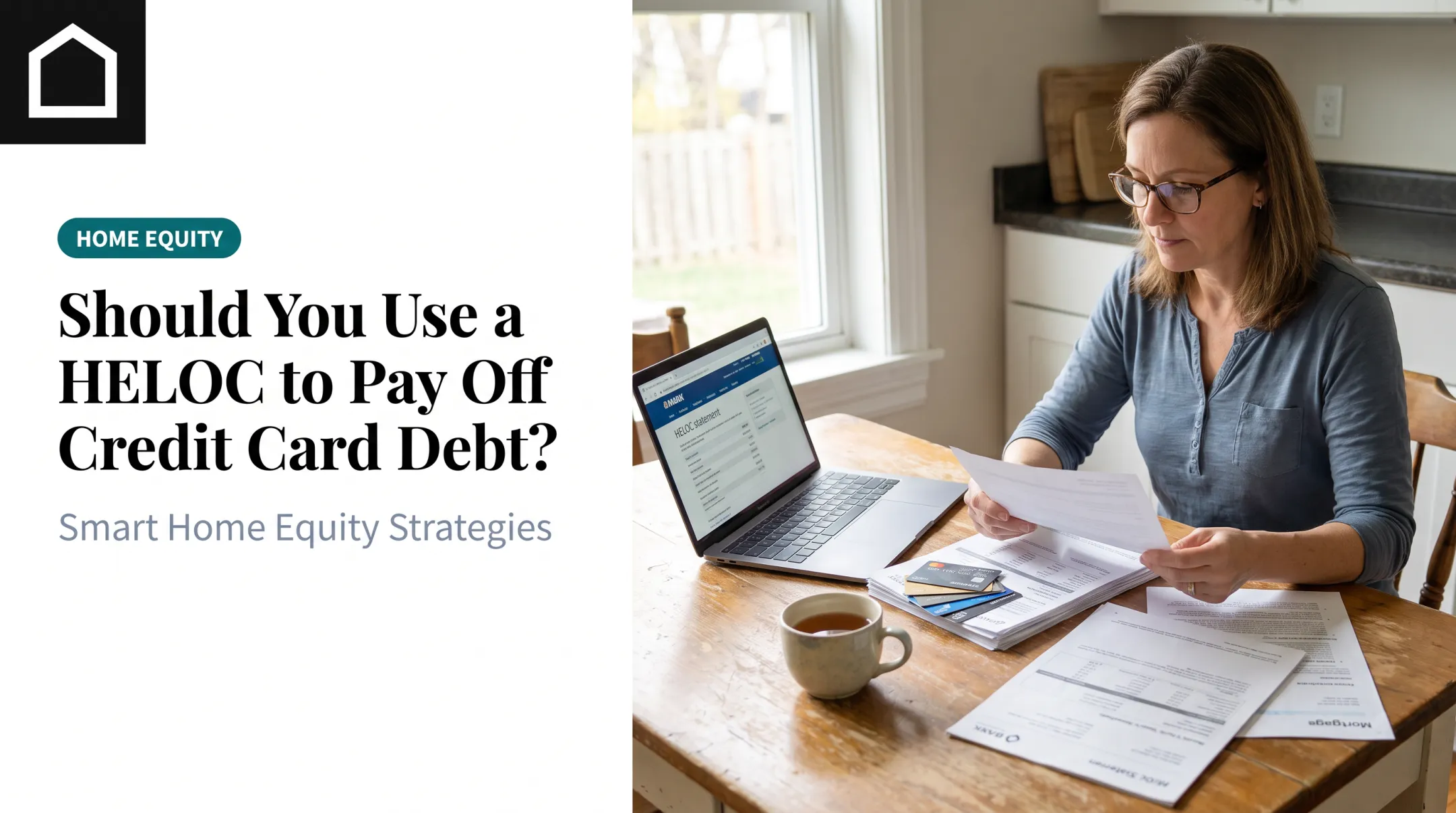 Should You Use a HELOC to Pay Off Credit Card Debt?