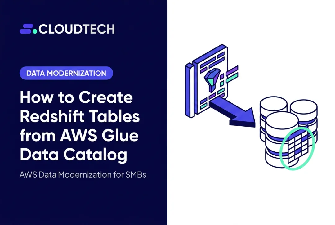 How to Create Redshift Tables from AWS Glue Data Catalog