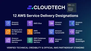 Cloudtech AWS Advanced Tier Partner badge and service delivery designations overview
