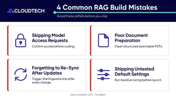 Four common AWS Bedrock RAG chatbot mistakes and how to avoid them