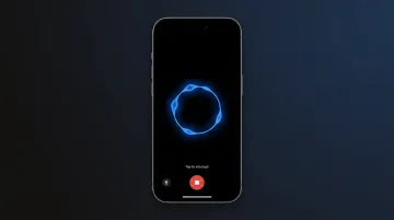 ChatGPT GPT-4o voice mode interface showing real-time conversation on mobile device