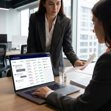 Enterprise eCommerce AI chatbot interface
