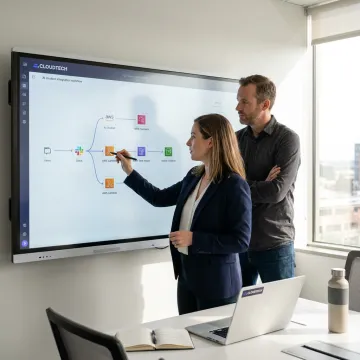 AI chatbot workflow integration planning session
