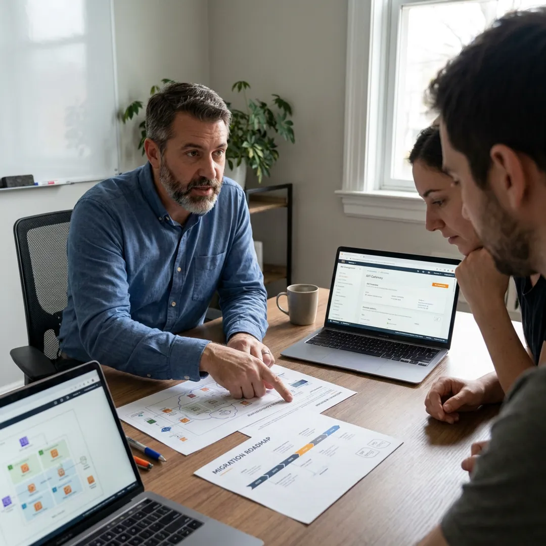 AWS consultant advising startup team