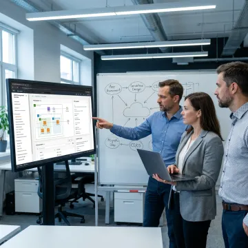 Cloud engineers planning an AWS modernization workflow