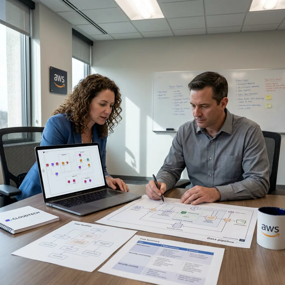 Cloud architects planning a Generative AI workflow
