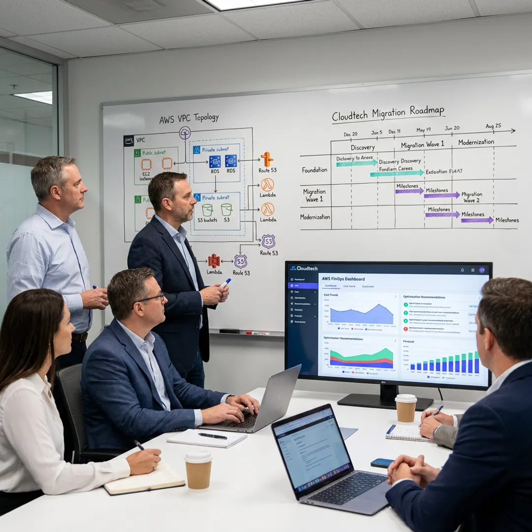 AWS consultants planning a cloud growth roadmap