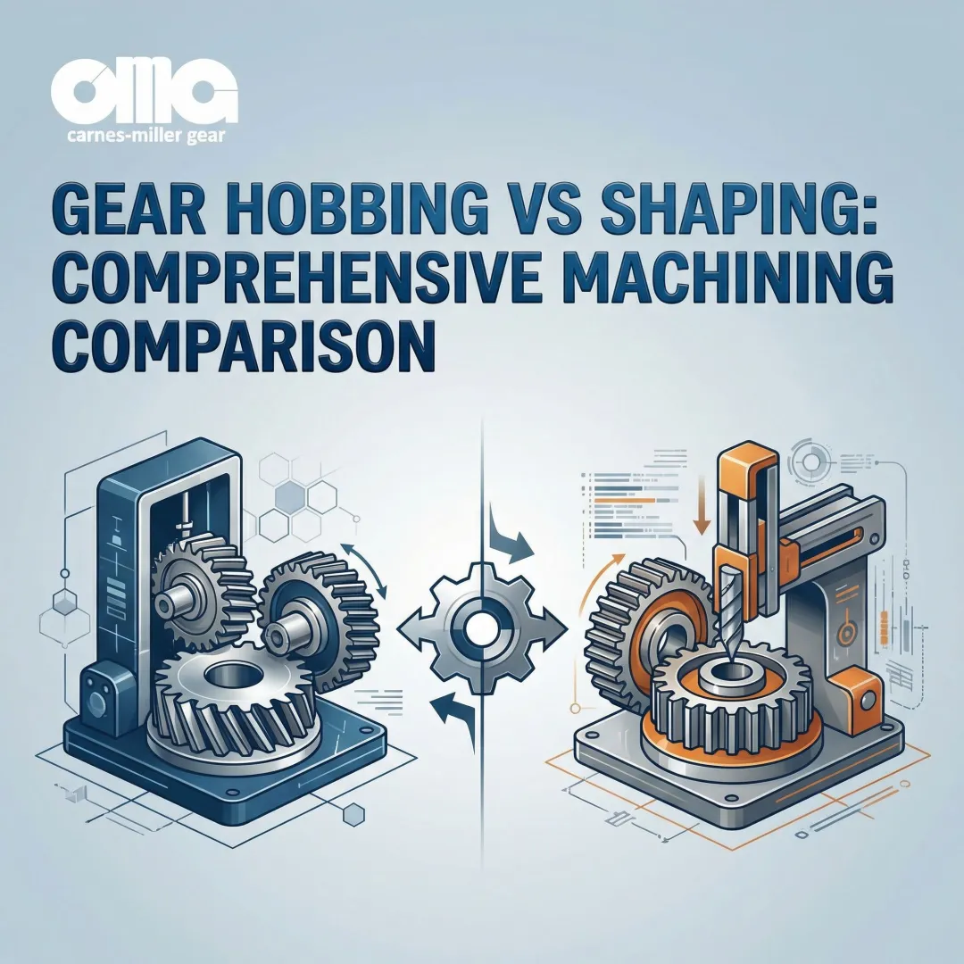 Gear Hobbing vs Shaping: Comprehensive Machining Comparison