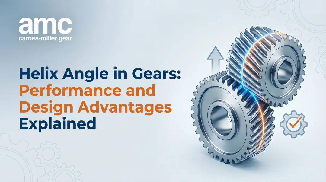 Helix Angle in Gears: Performance and Design Advantages Explained