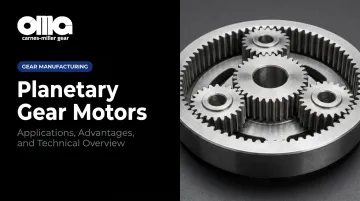 Planetary Gear Motors: Applications, Advantages, and Technical Overview