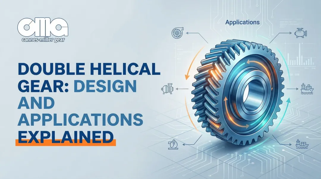 Cover image for Double Helical Gear: Design and Applications Explained
