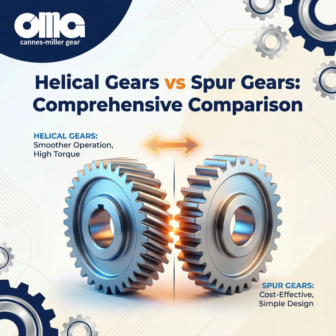 Helical Gears vs Spur Gears: Comprehensive Comparison