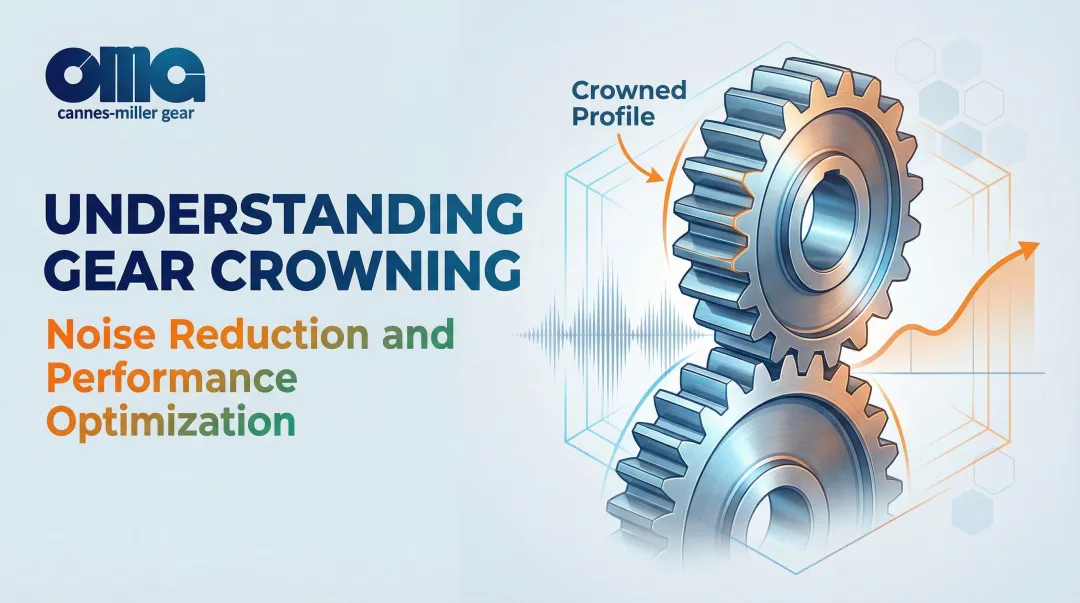 Cover image for Understanding Gear Crowning: Noise Reduction and Performance Optimization