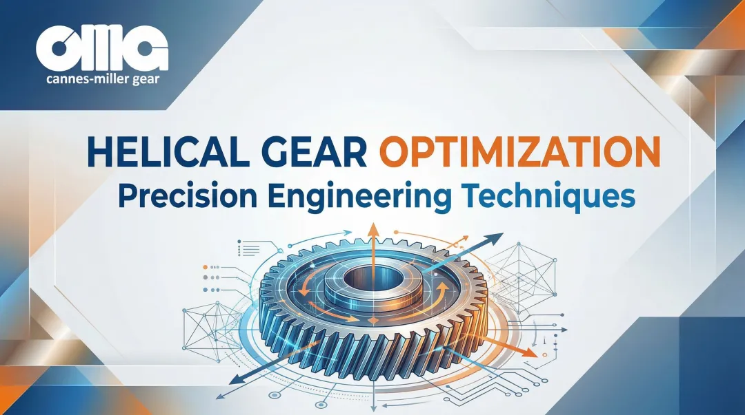 Helical Gear Optimization: Precision Engineering Techniques