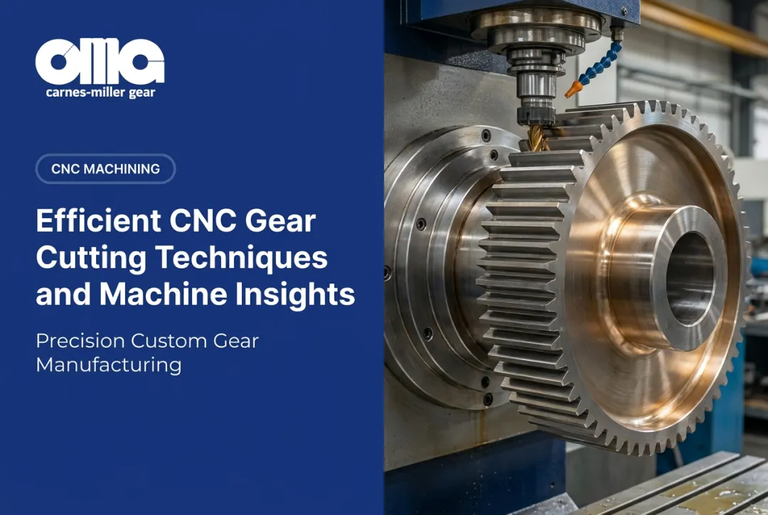Efficient CNC Gear Cutting Techniques and Machine Insights