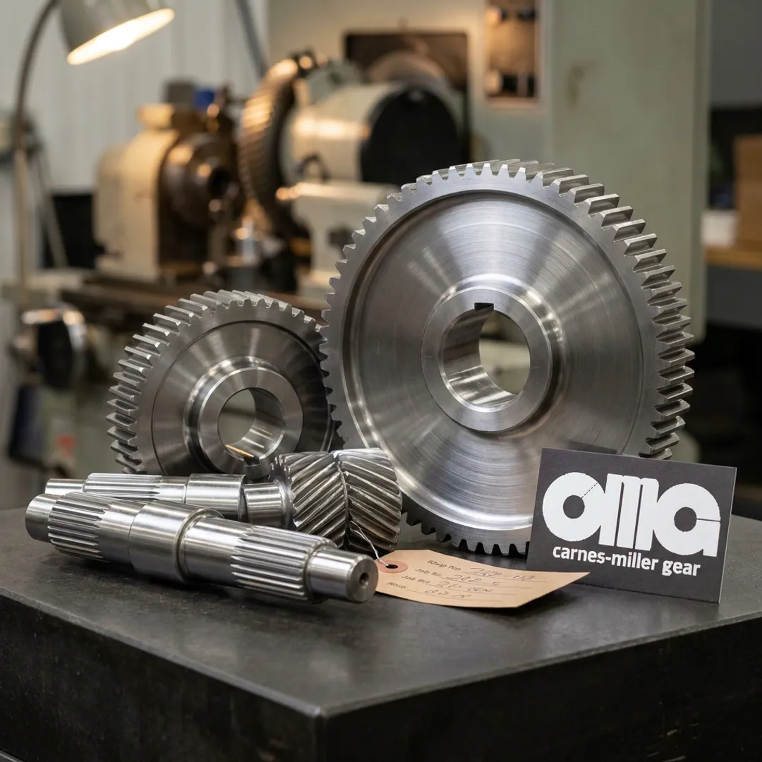 Precision agricultural gears for farming machinery