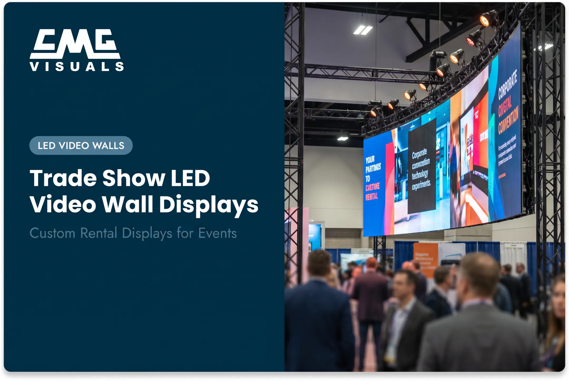 Trade Show LED Video Wall Displays
