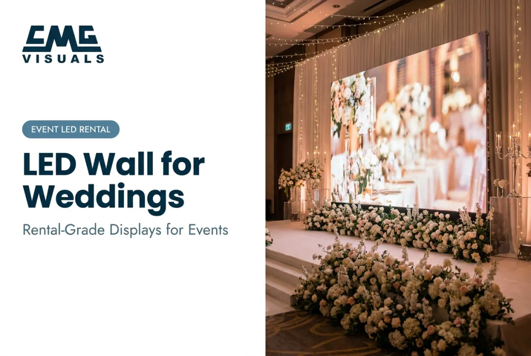 LED Wall for Weddings