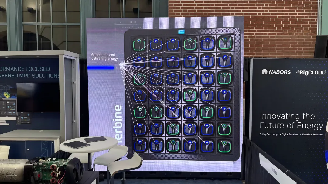 Trade show LED display booth