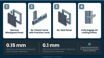 Three common LED wall installation problems causes and fix steps comparison