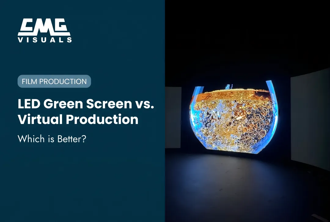 LED Green Screen vs. Virtual Production: Which is Better?