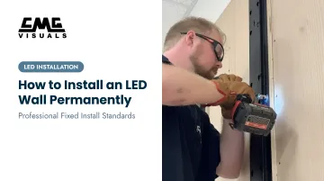 How to Install an LED Wall Permanently