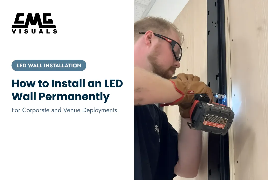 How to Install an LED Wall Permanently