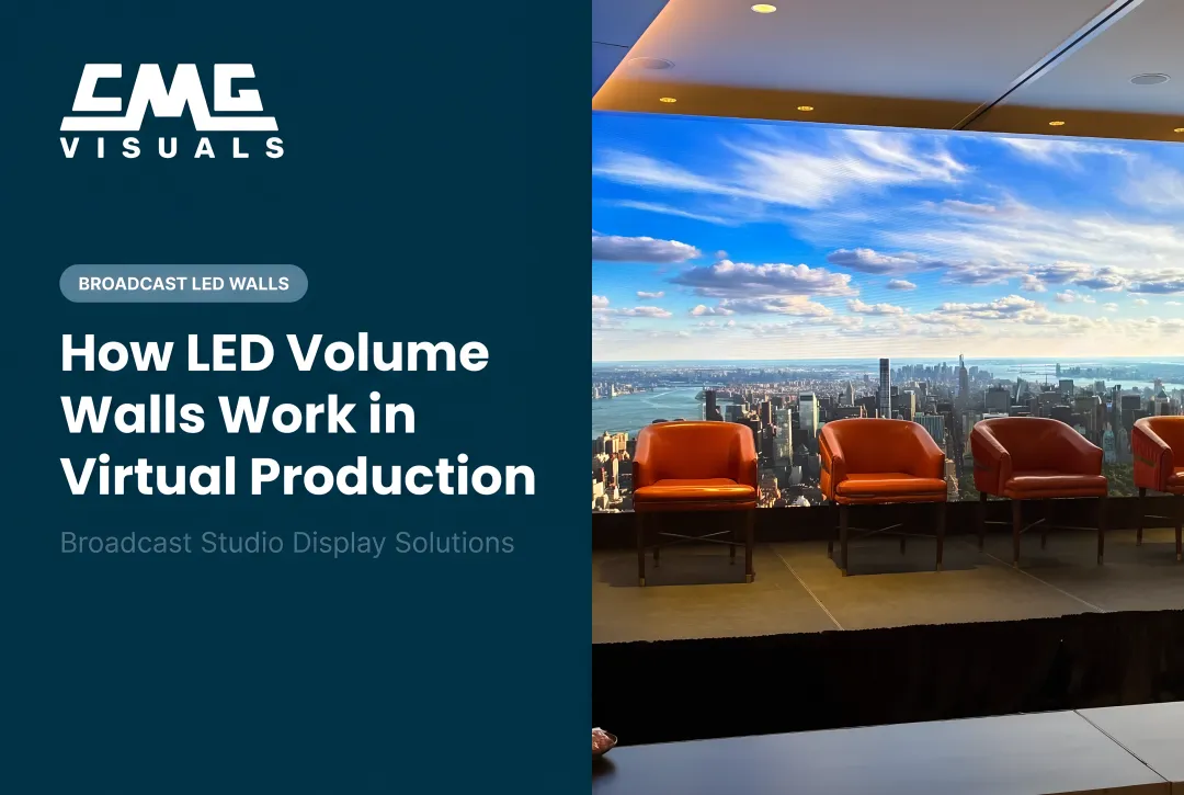 How LED Volume Walls Work in Virtual Production