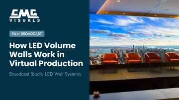How LED Volume Walls Work in Virtual Production