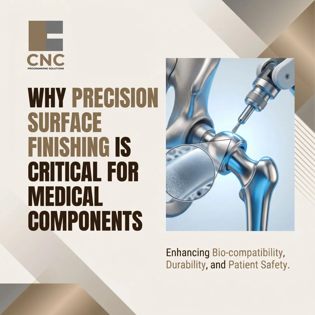 Why Precision Surface Finishing is Critical for Medical Components