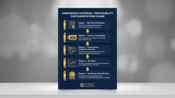 Aerospace material traceability documentation chain from mill certificate to delivery compliance