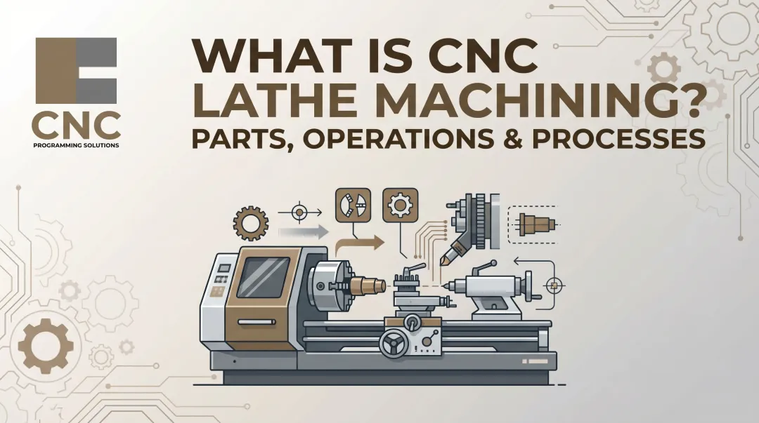 What is CNC Lathe Machining? Parts, Operations & Processes