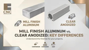 Mill Finish Aluminum vs. Clear Anodized: Key Differences